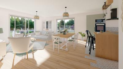 Maison - 95 m² - 5 pièces