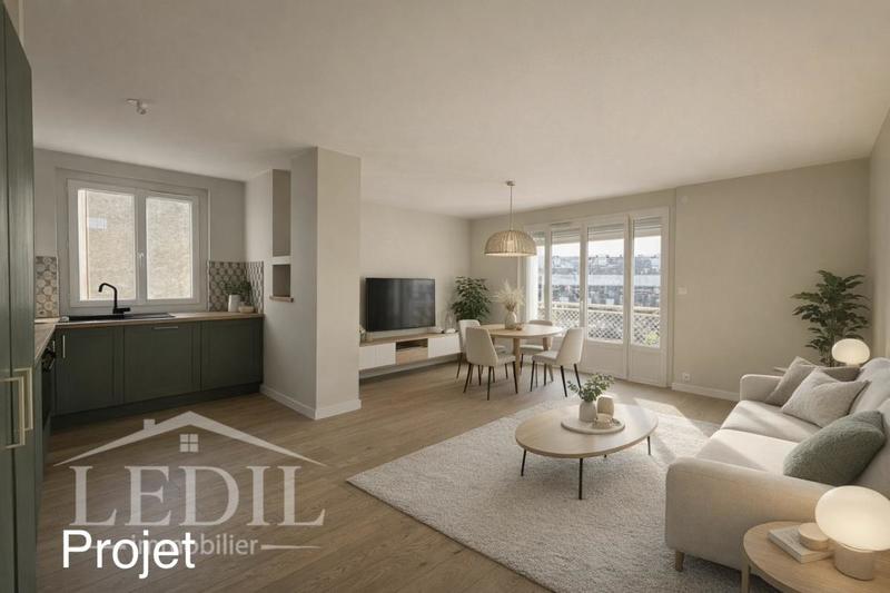 Appartement - 59 m² - 3 pièces