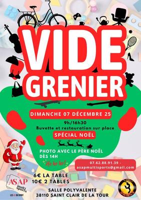 Vide grenier de noël