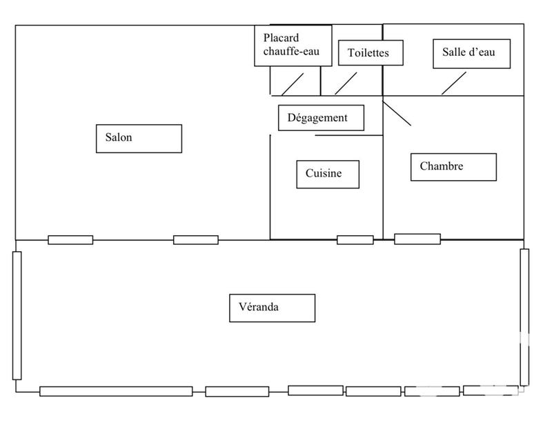Appartement - 69 m² - 2 pièces