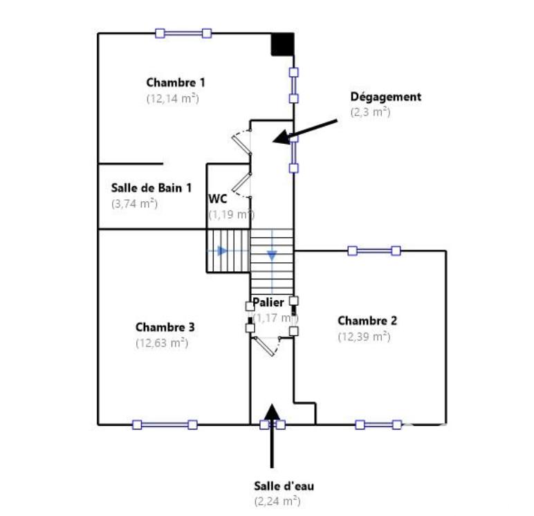 Maison - 155 m² - 6 pièces