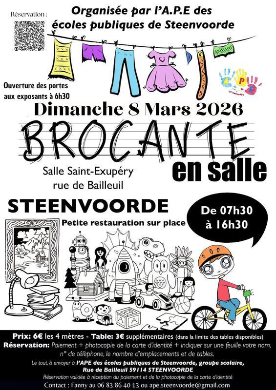 Brocante en salle
