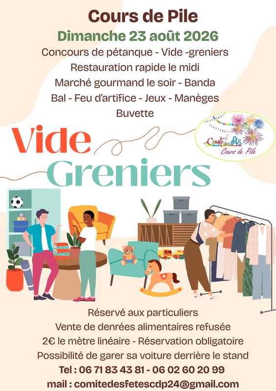 Fête du village - Vide greniers - Marché gourmand