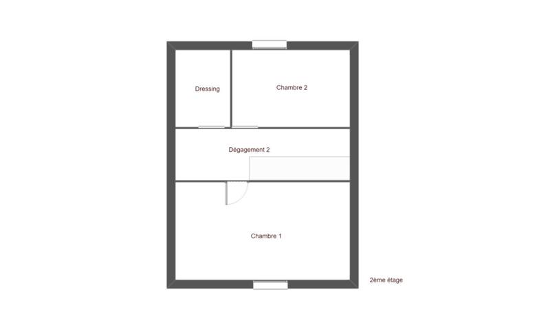 Maison - 84 m² - 4 pièces