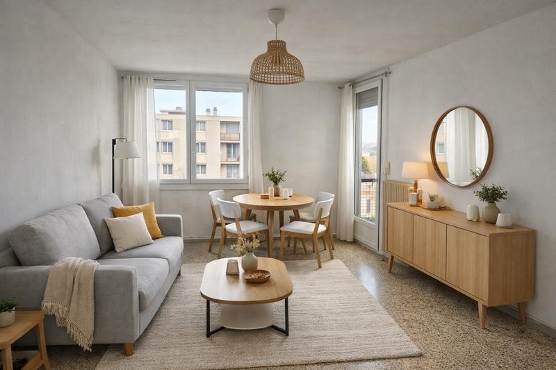 Appartement - 59 m² - 3 pièces