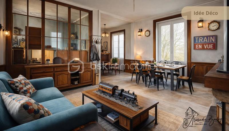 Maison ancienne - 130 m² - 4 pièces