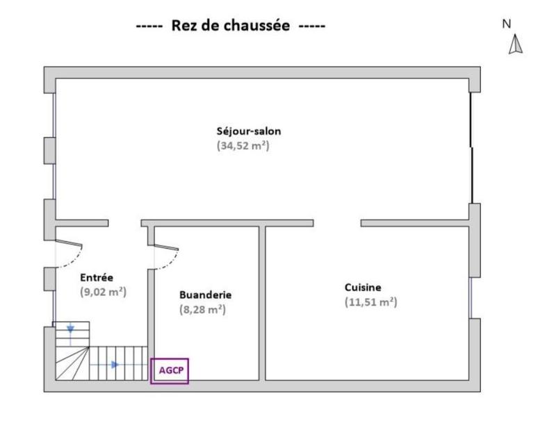 Fermette - 125 m² - 4 pièces