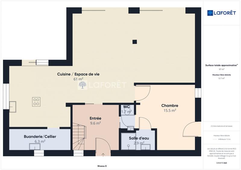 Maison - 137 m² - 5 pièces