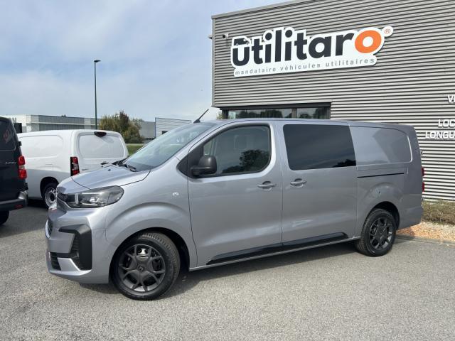 Citroën Jumpy Cabine Approfondie 30825.00 Ht - Xl Long Bluehdi 180 Ch Eat8 6 Sieges Look Led Gris Expert