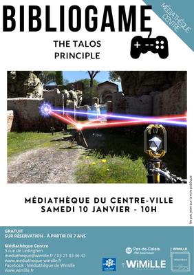Bibliogame : "The talos principle"