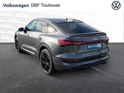 Audi e-tron Sportback 50 quattro 313 ch s line