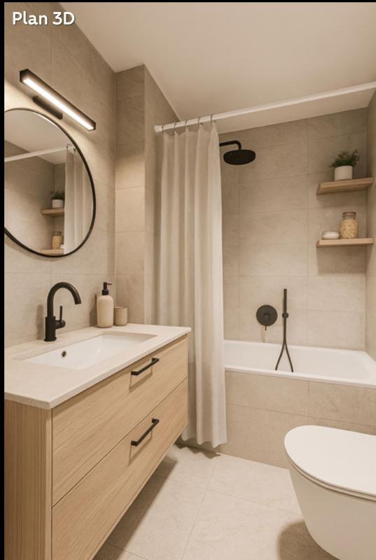 Appartement - 59 m² - 3 pièces