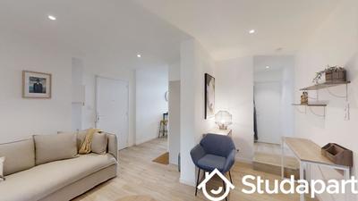 Chambre - 12 m² - 1 pièce