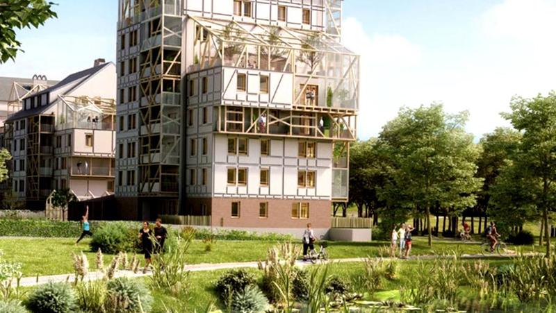 Duplex - 97 m² - 5 pièces