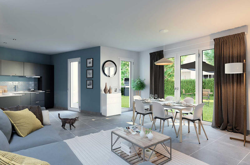 Appartement - 66 m² - 3 pièces