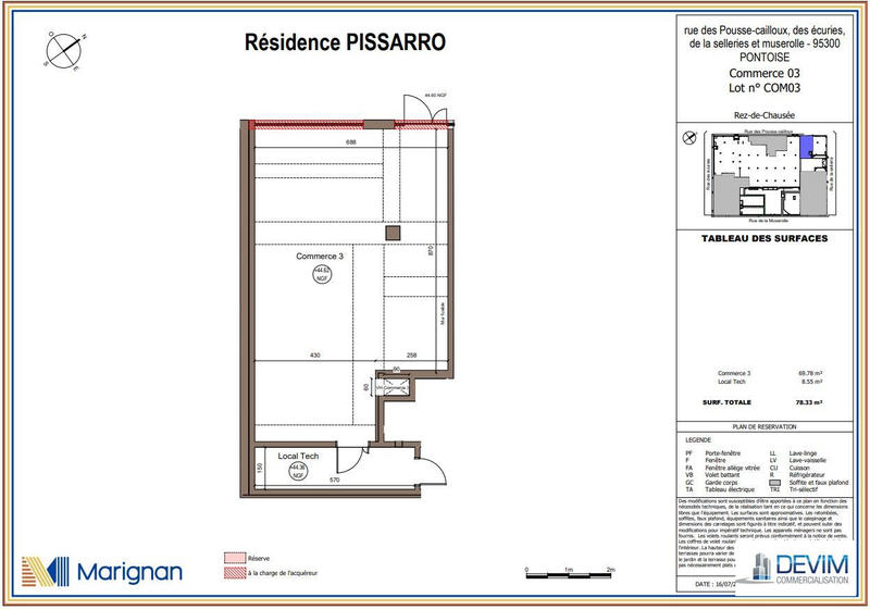 Local commercial - 79 m²