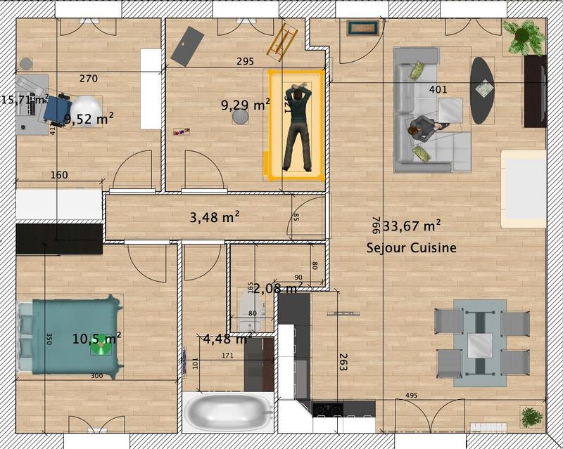 Maison - 74 m² - 4 pièces