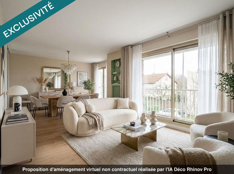 Appartement - 77 m² - 4 pièces