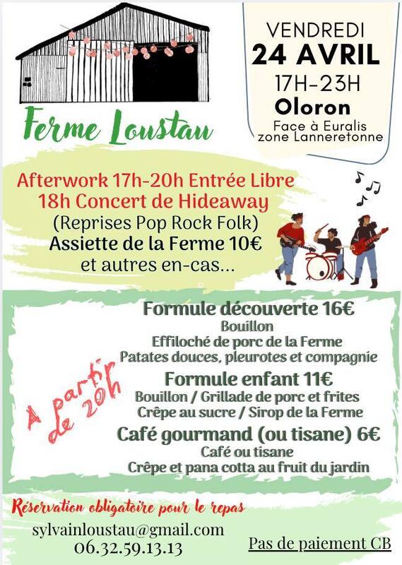 Soirée guinguette à la ferme Loustau