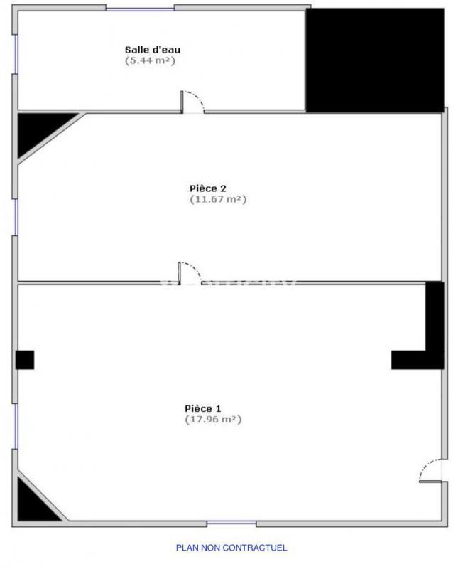 Appartement - 35 m² - 2 pièces