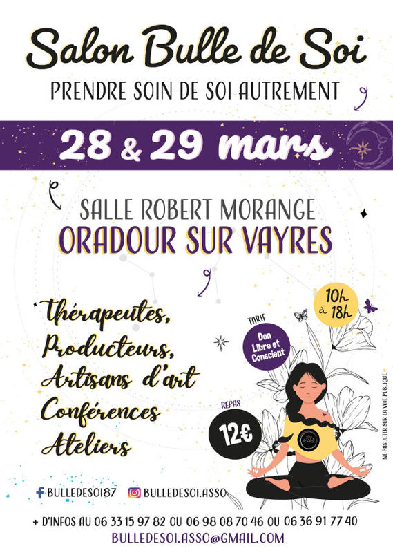 Salon "Bulle de Soi" - Pour prendre soin de Toi autrement