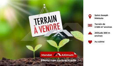 Terrain agricole - 2 526 m²