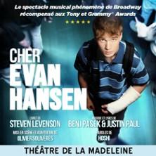 Cher Evan Hansen - Théâtre de la Madeleine, Paris