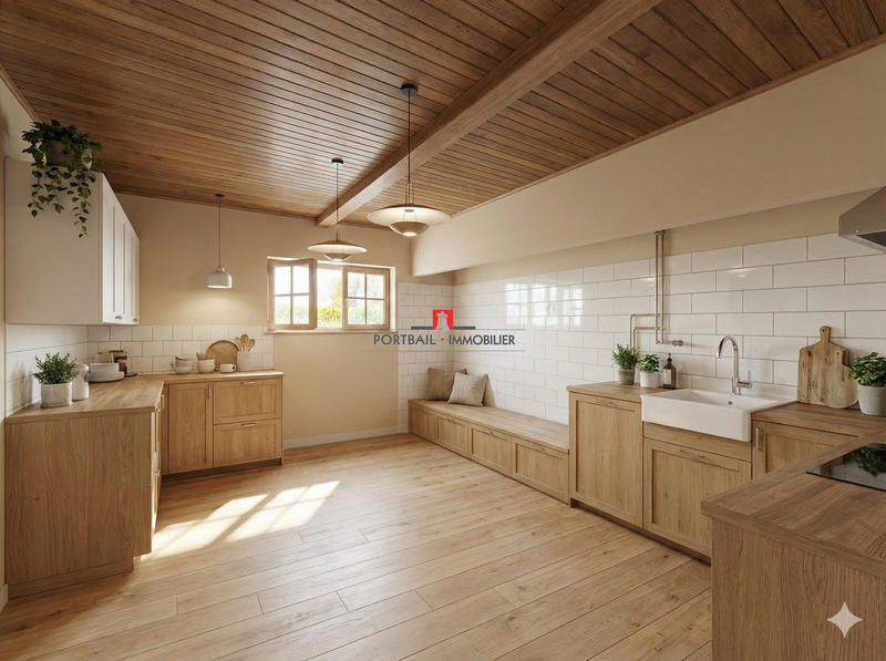 Maison - 90 m² - 4 pièces