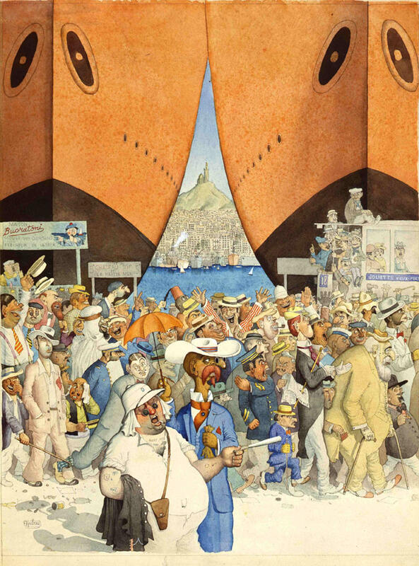 Dubout, l’art de tout dessiner