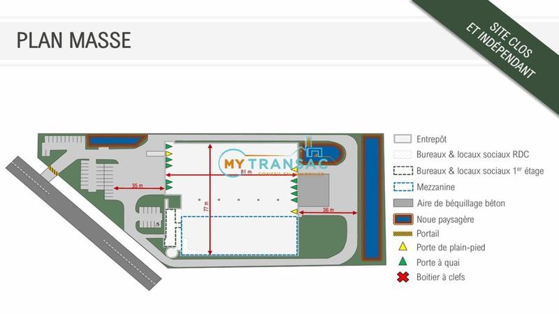 Entrepôt - 6 190 m²