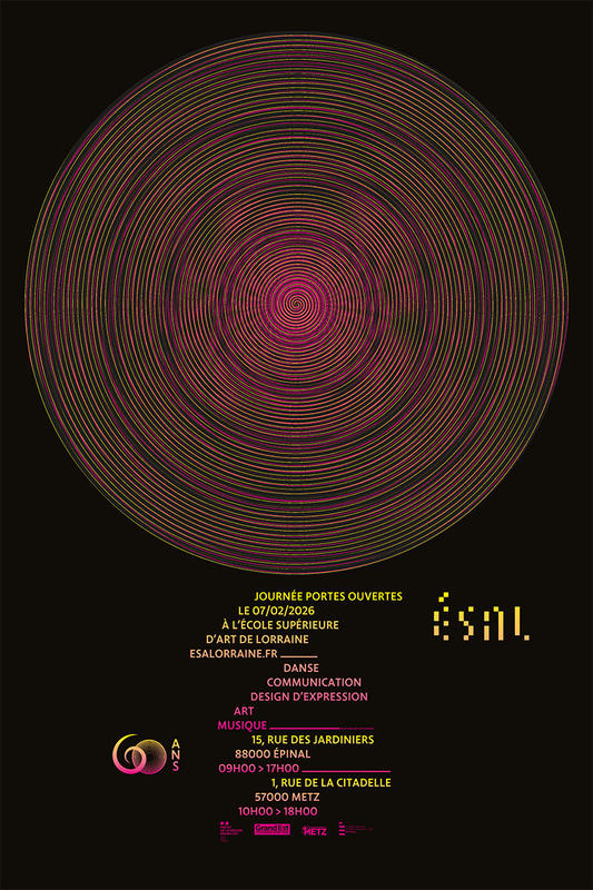 Journée portes ouvertes - Esal, École Supérieur d'Art de Lorraine