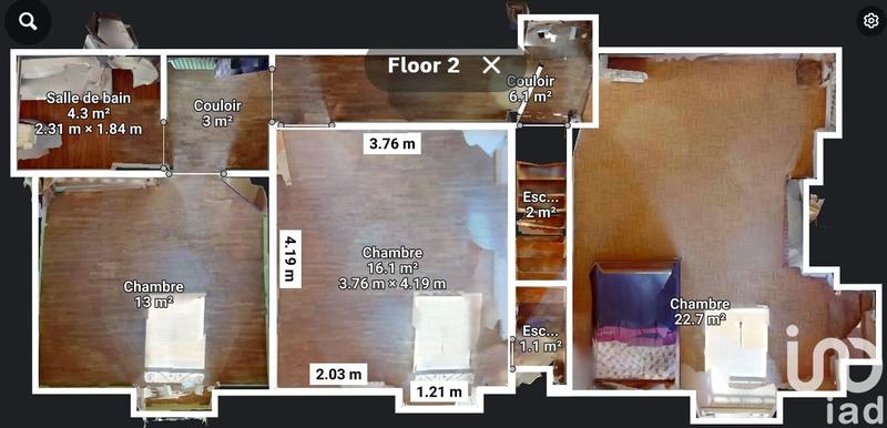 Maison de village - 157 m² - 9 pièces