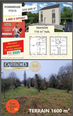 Maison - 116 m² - 6 pièces