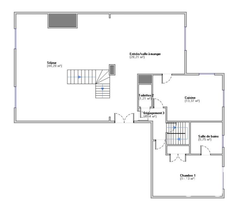 Maison - 195 m² - 6 pièces