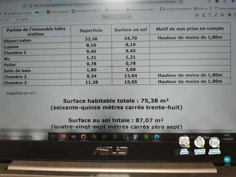 Maison - 73 m² - 4 pièces