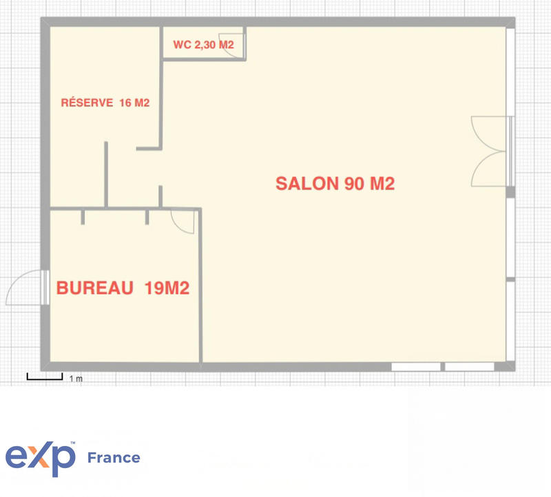 Fonds de commerce - 127 m²