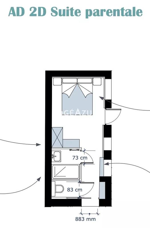 Appartement - 106 m² - 5 pièces