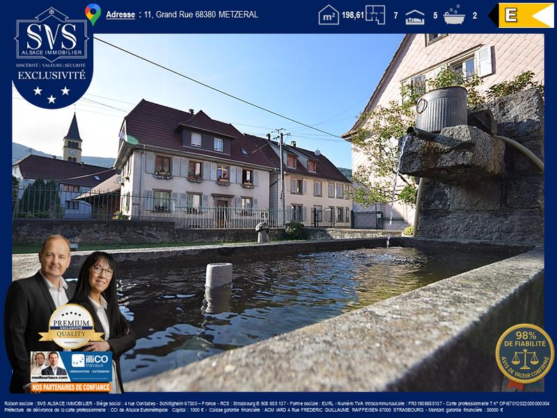 Maison - 199 m² - 7 pièces