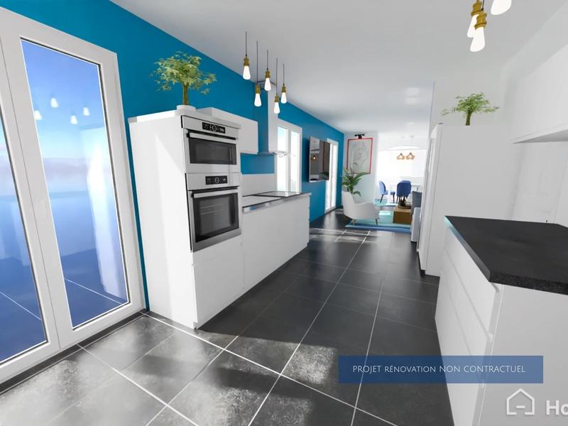 Appartement - 77 m² - 3 pièces