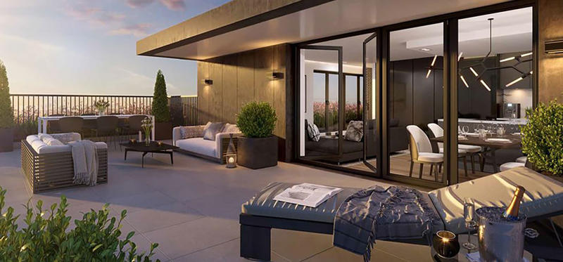 Appartement - 105 m² - 4 pièces