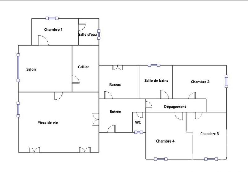 Maison - 144 m² - 6 pièces