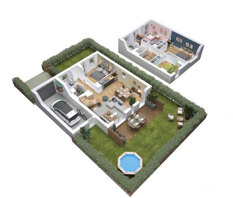 Maison - 81 à 106 m² - 4 à 5 pièces