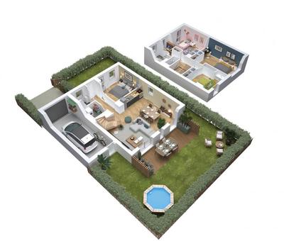 Maison - 81 à 106 m² - 4 à 5 pièces