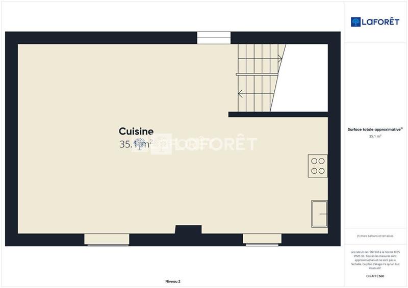 Maison de ville - 95 m² - 4 pièces