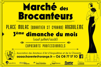 Marché mensuel des brocanteurs professionnels