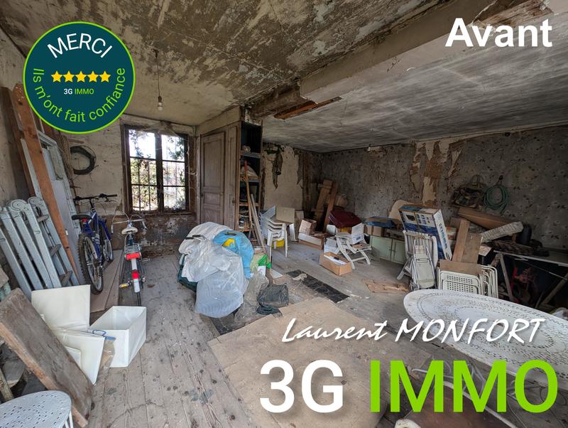 Corps de ferme - 92 m² - 4 pièces