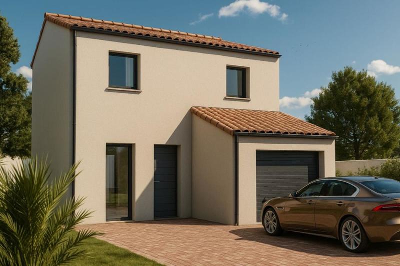 Maison - 90 m² - 5 pièces