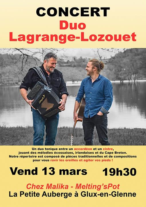 Concert Duo Lagrange - Lozouet