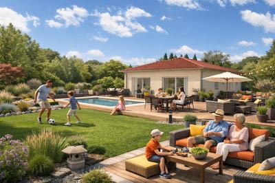 Maison - 95 m² - 5 pièces