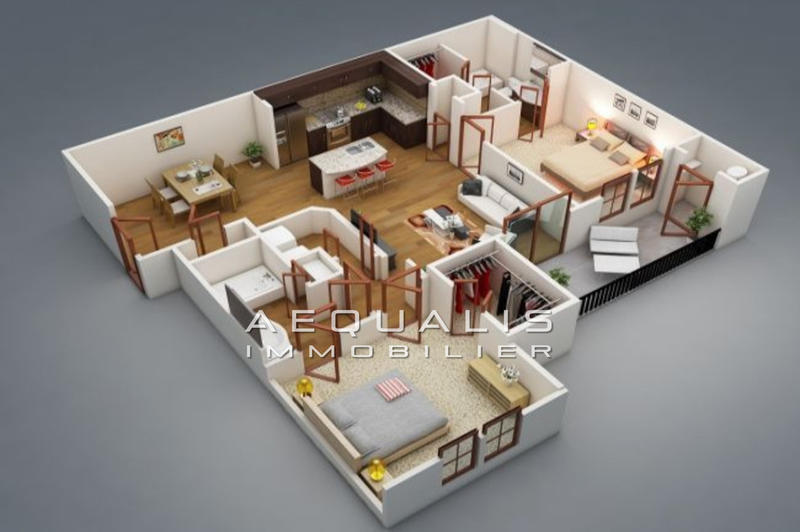 Appartement - 66 m² - 3 pièces